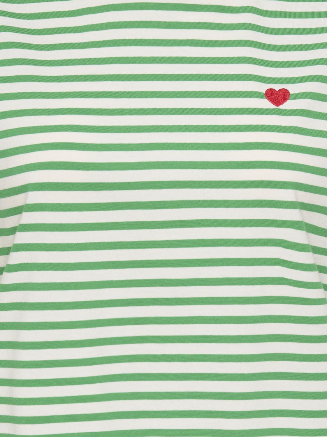 JDYPISA TEE STRIPE BROWN TOPPE