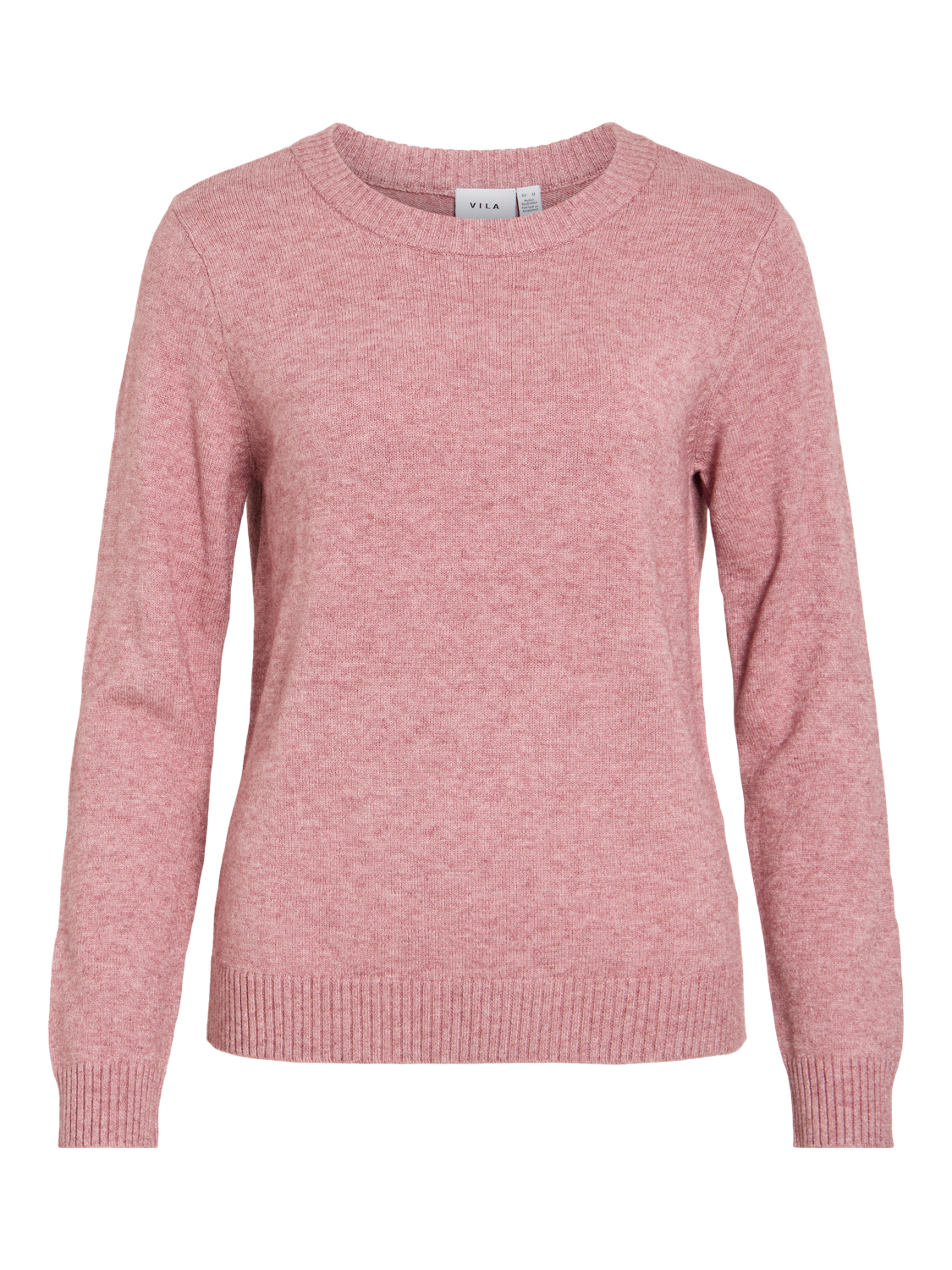 Viril O-Neck L/S  Knit Top