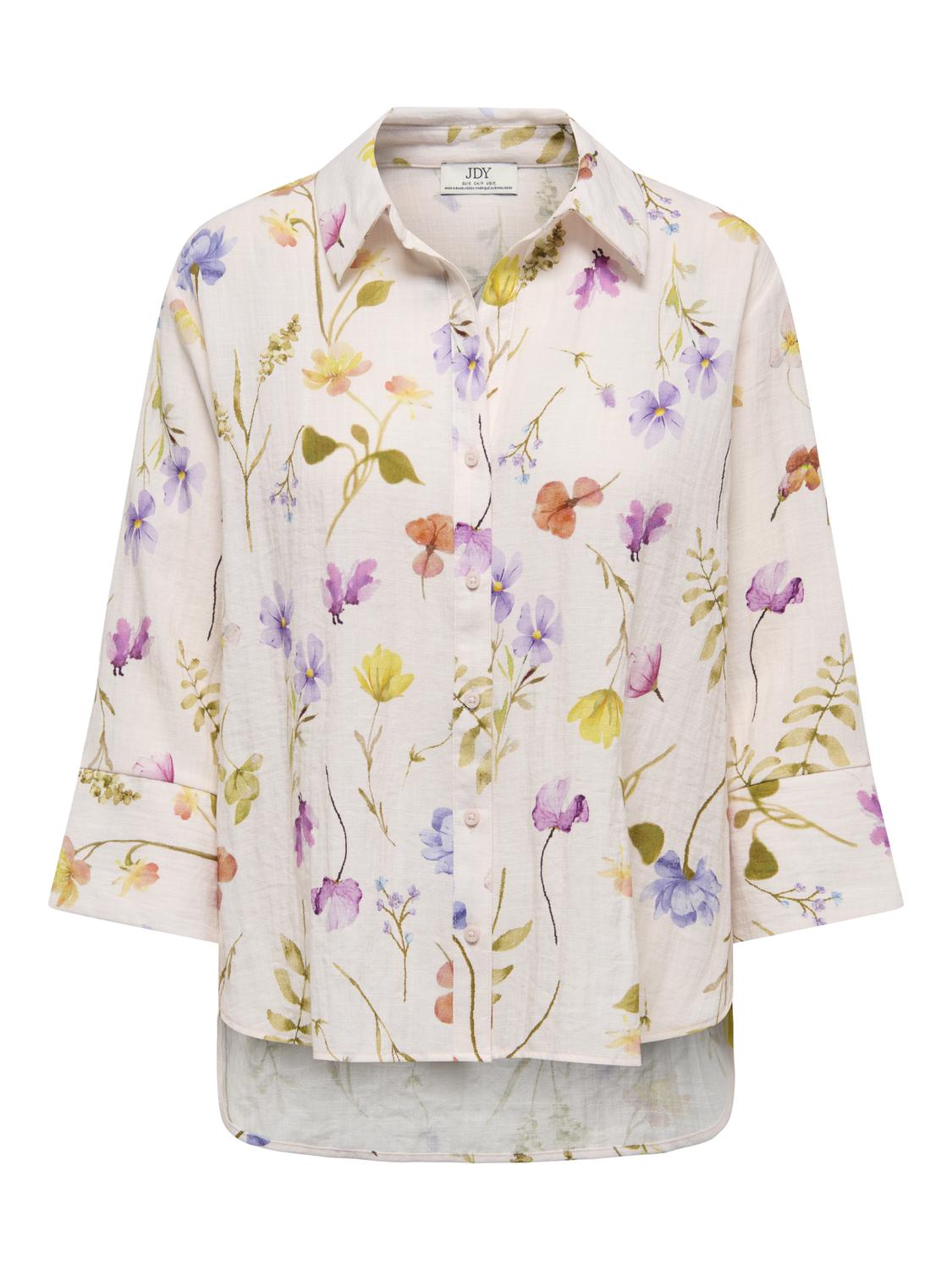 JDYVIOLA 3/4 SHIRT GARDEN FLOW