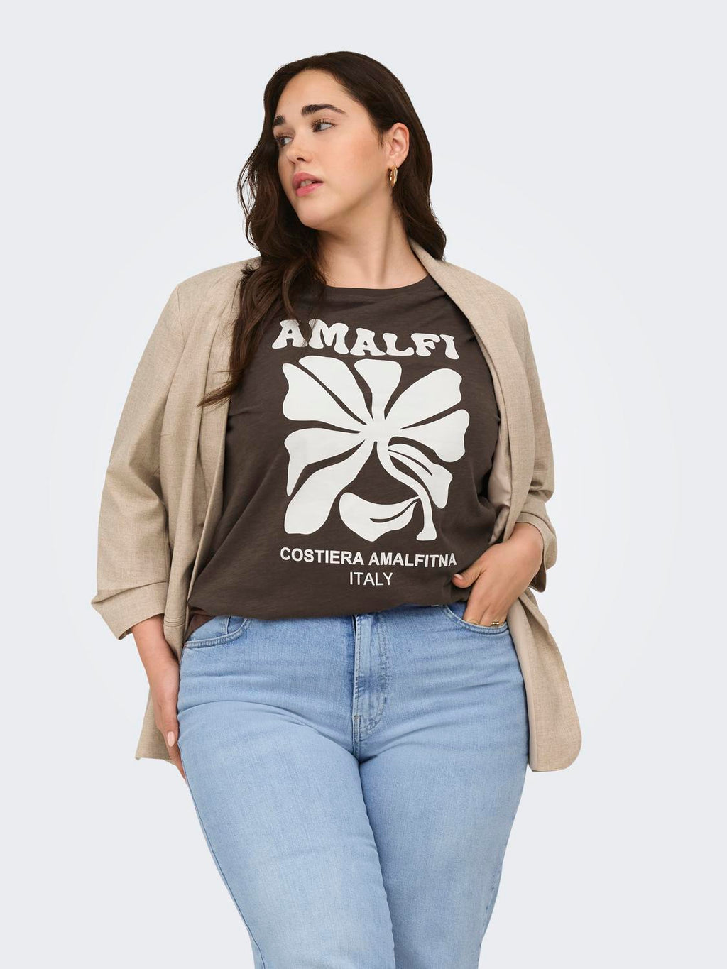 Caresma Ss O-Neck Jeans Fit T-Shirt