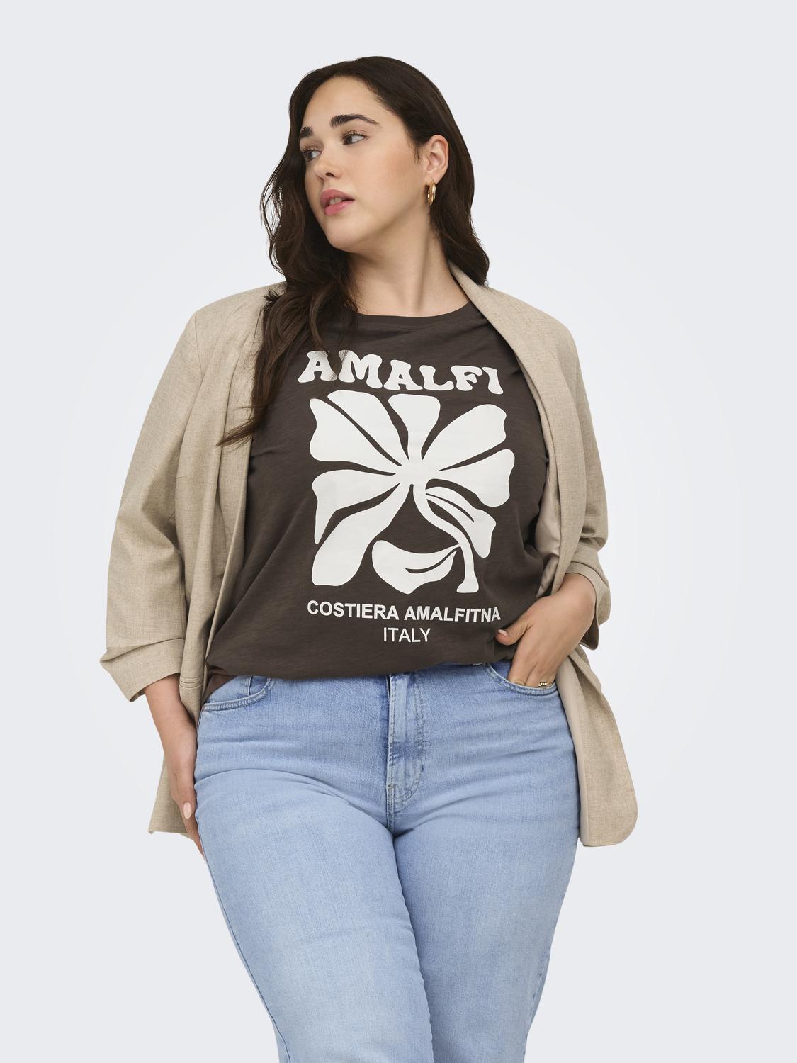Caresma Ss O-Neck Jeans Fit T-Shirt
