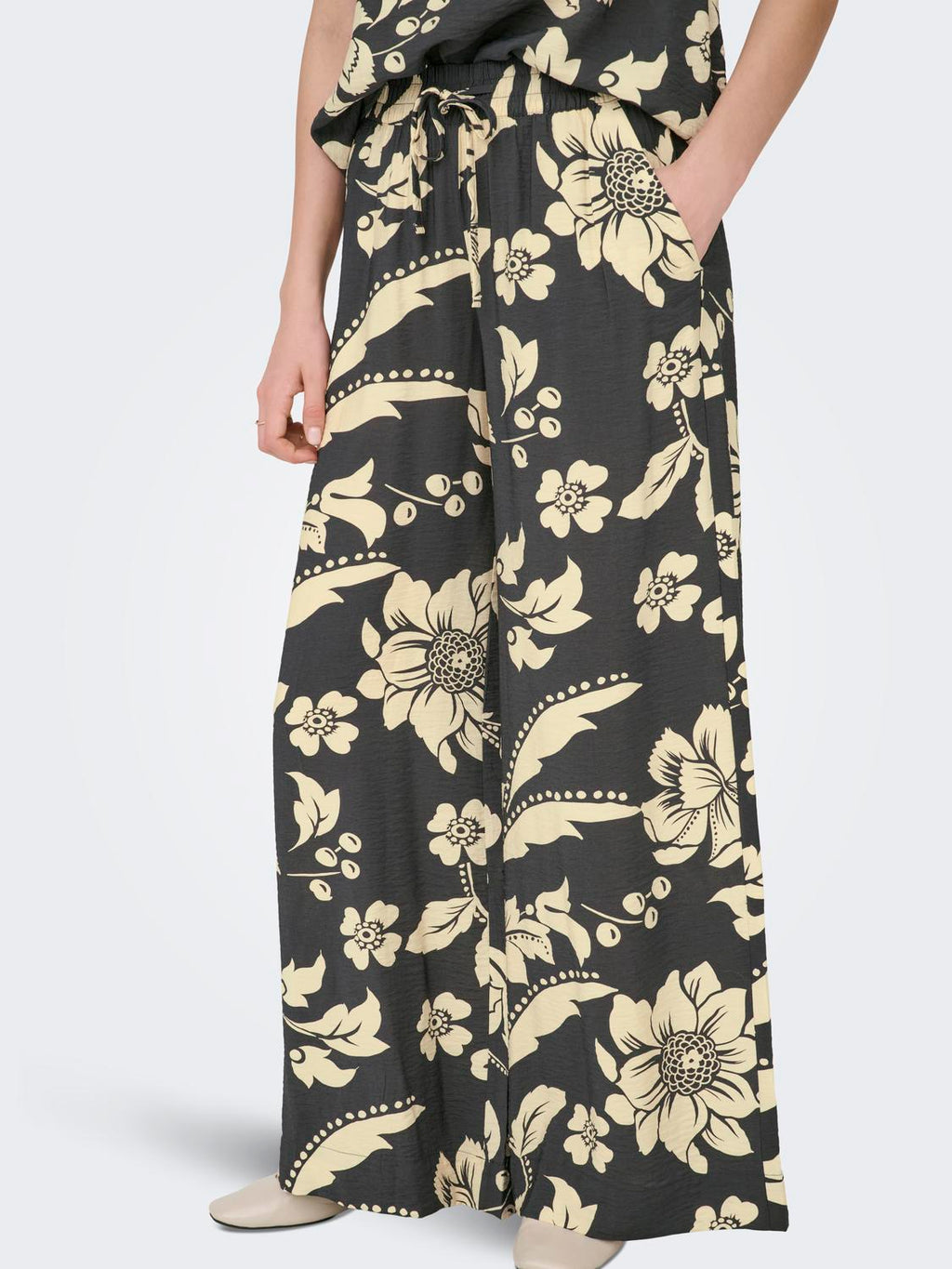 JDYTROYA LIFE MW PALAZZO PANT