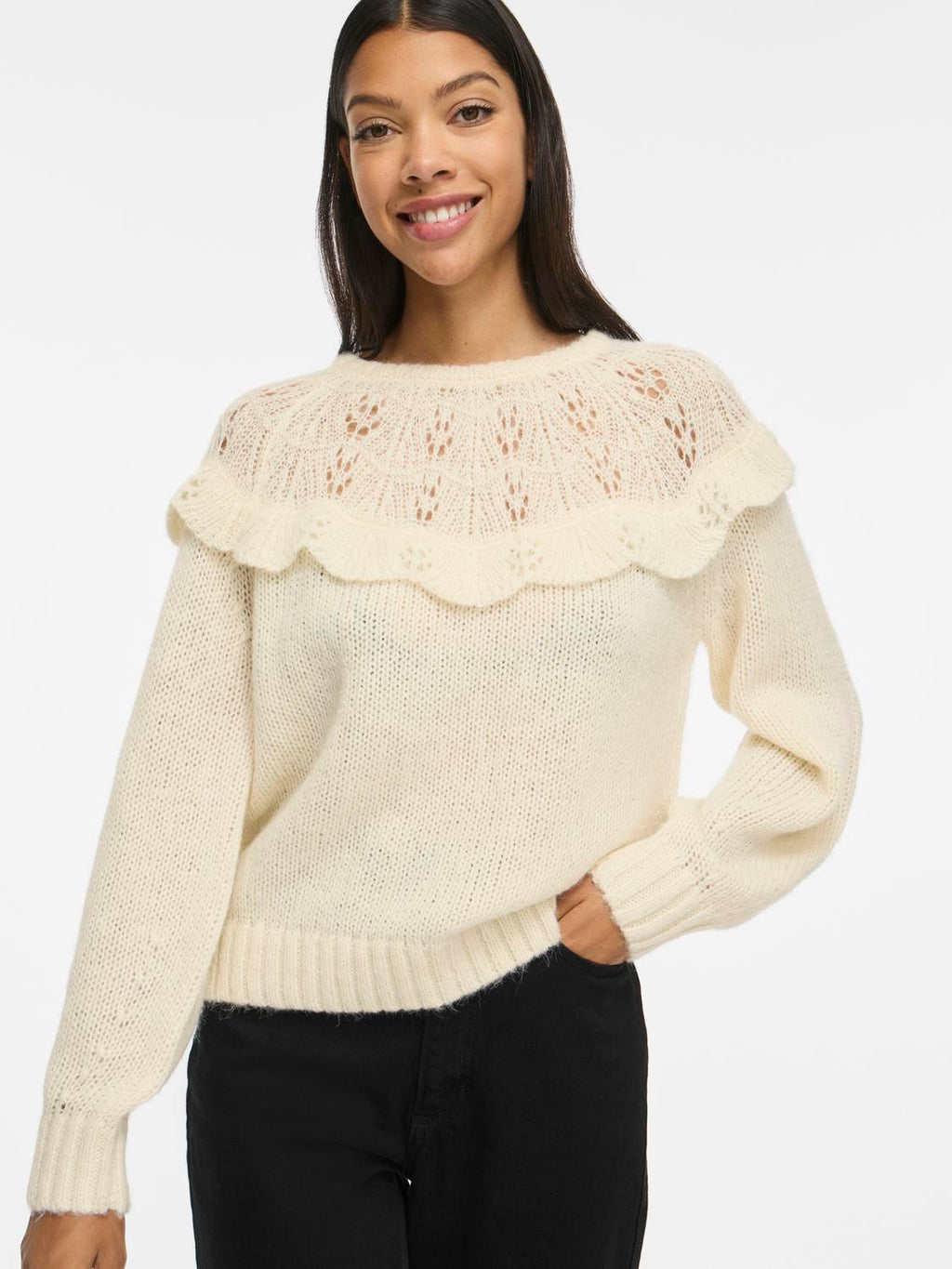 Vimoyano O-Neck Knit Top