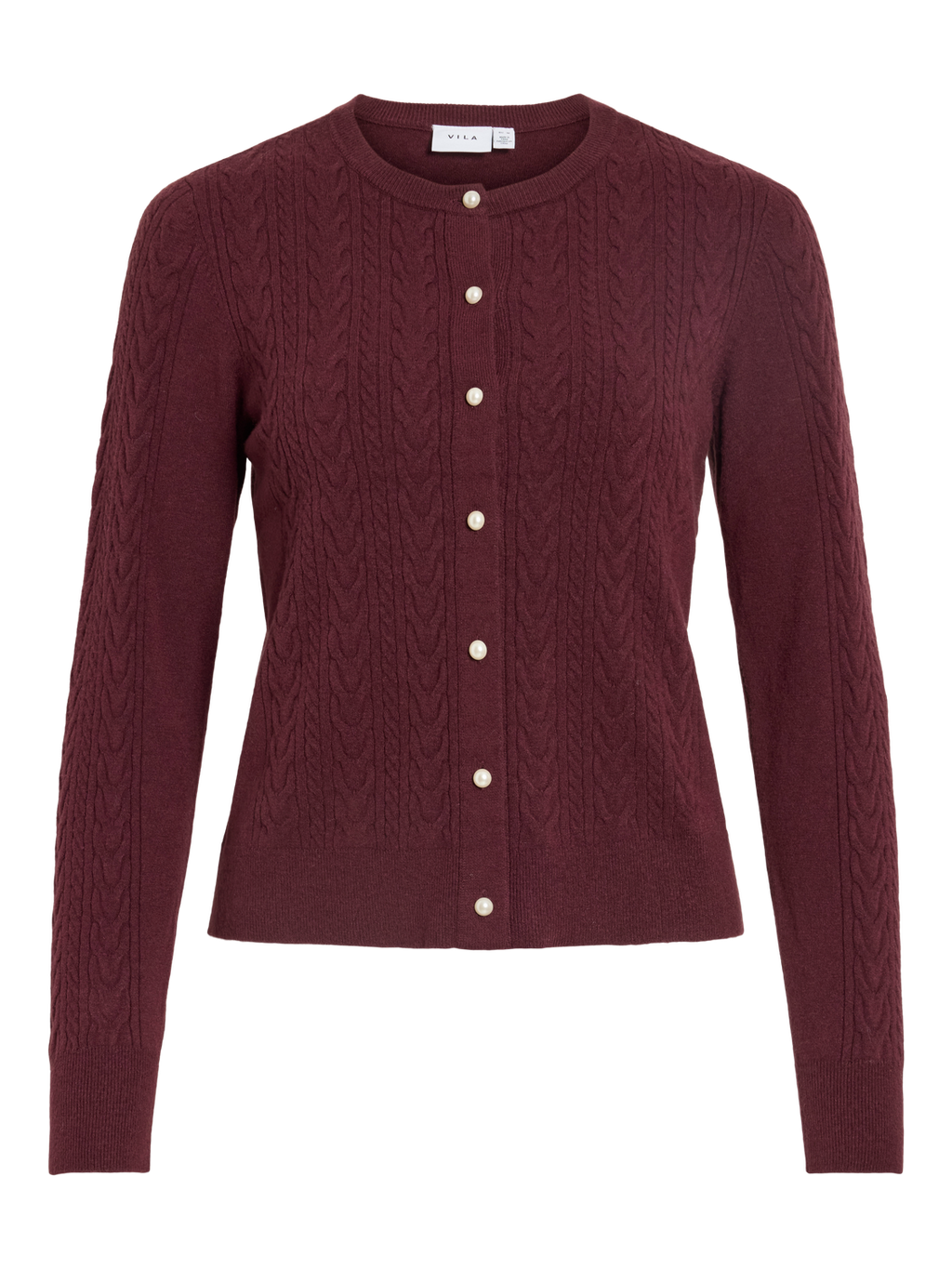 VIKERRY CABLE KNIT CARDIGAN CA