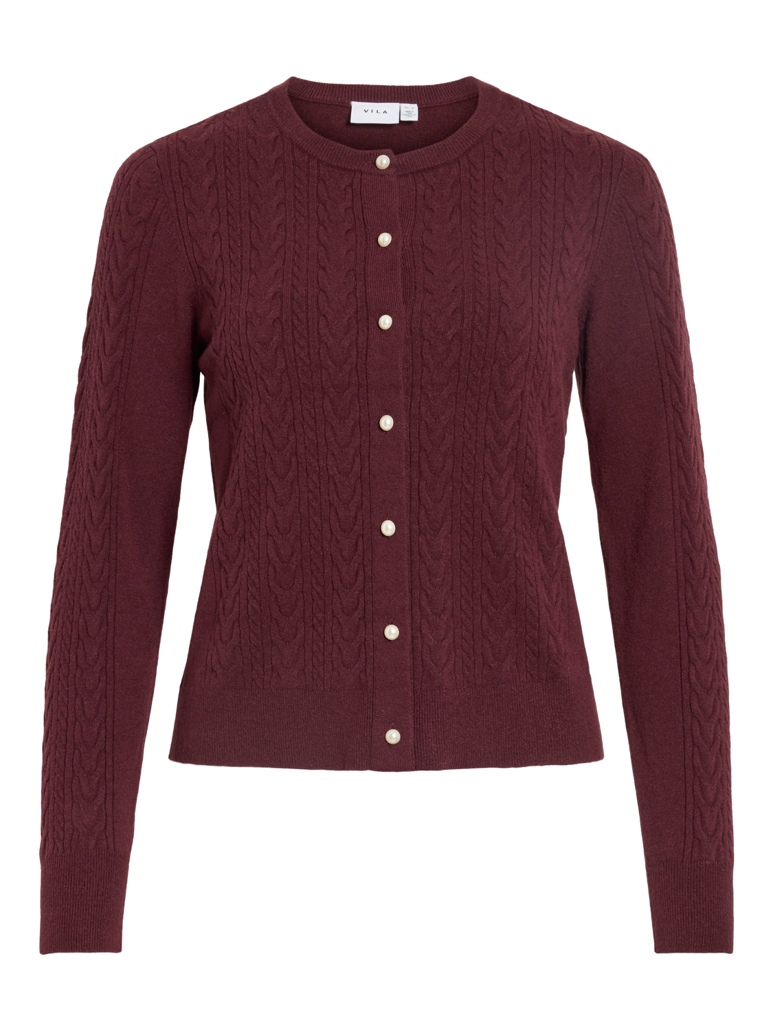 VIKERRY CABLE KNIT CARDIGAN CA