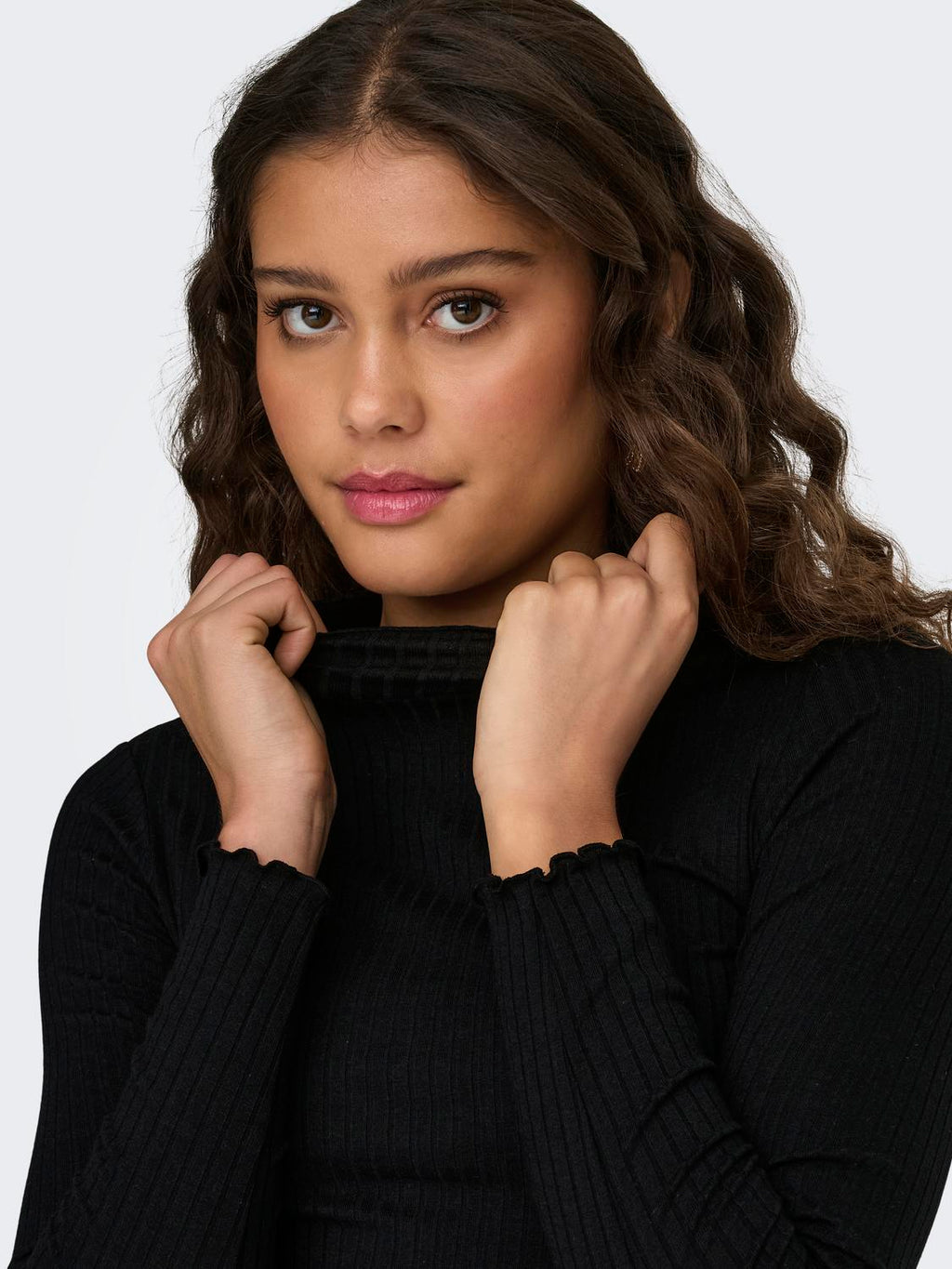 Jdyfransiska L/S Hi-Nck Top Jr