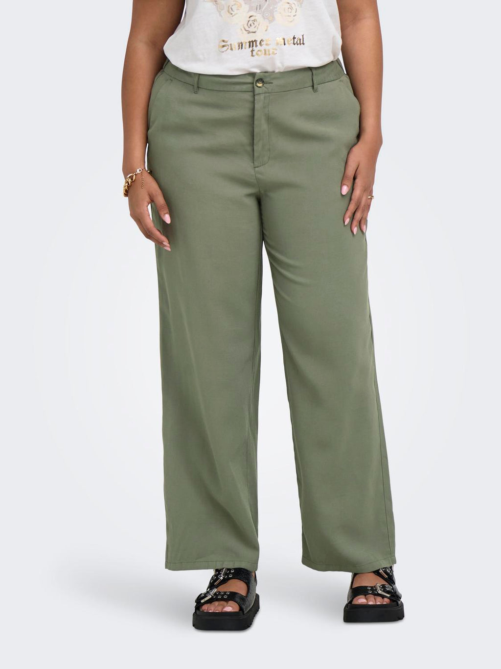 CARARIS LIFE HW STRAIGHT PANTS