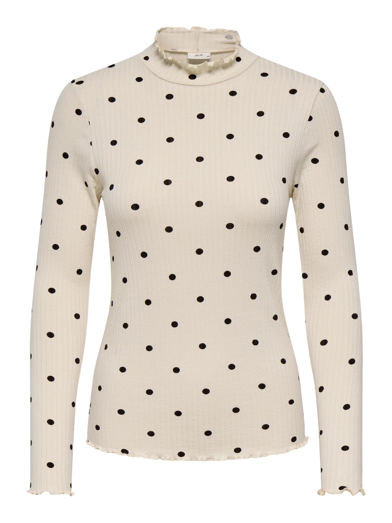 JDYFRANSISKA creme brun prik