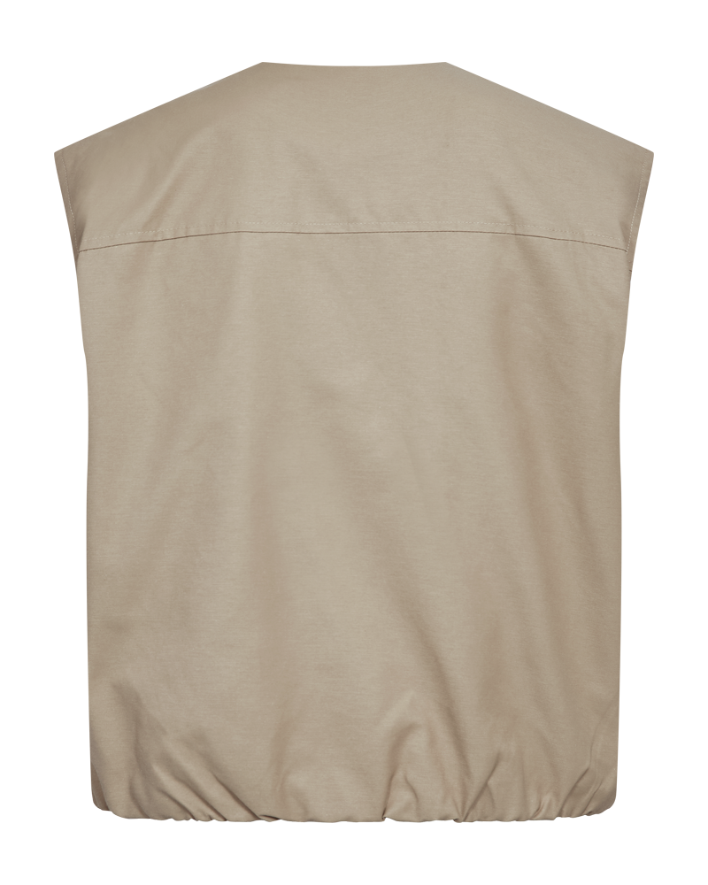 FQCANA waistcoat silver mink
