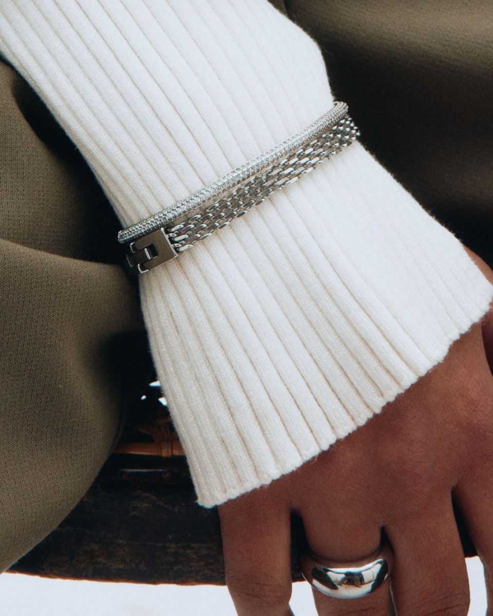EDBLAD lana bracelet steel