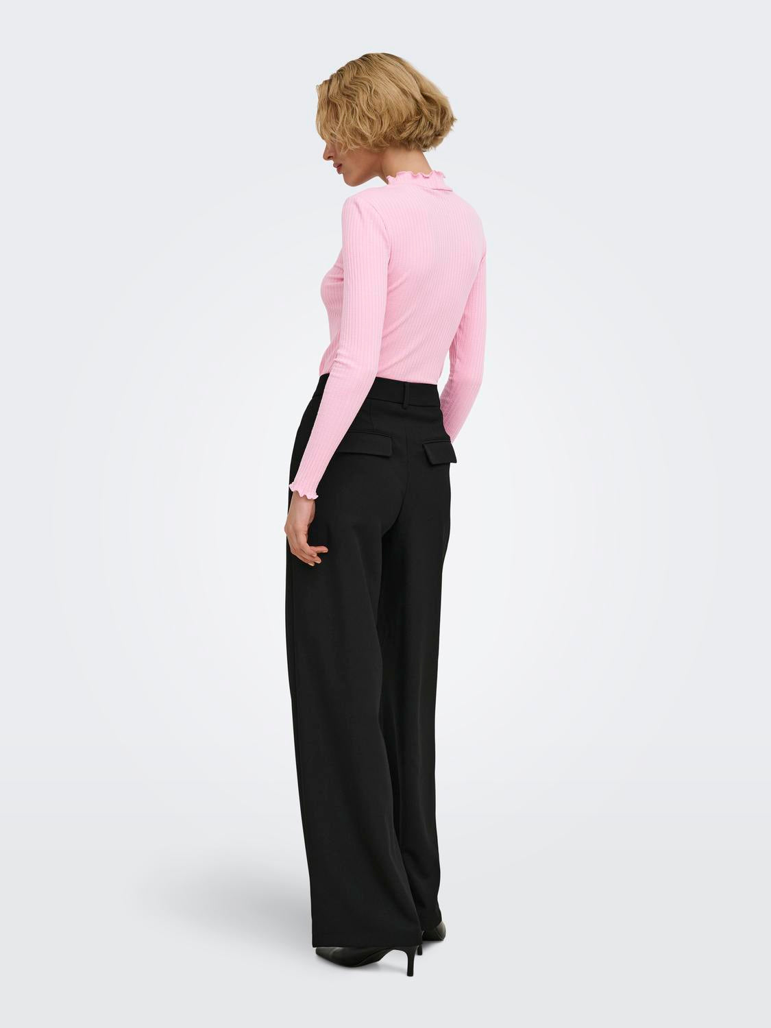 Jdyfransiska L/S Hi-Nck Top Jr