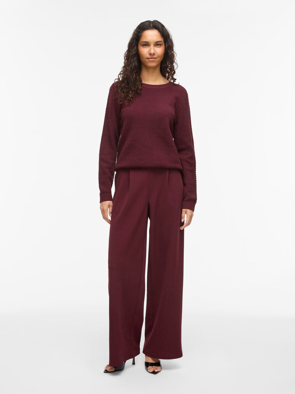 Vidalo O-Neck Knit Top