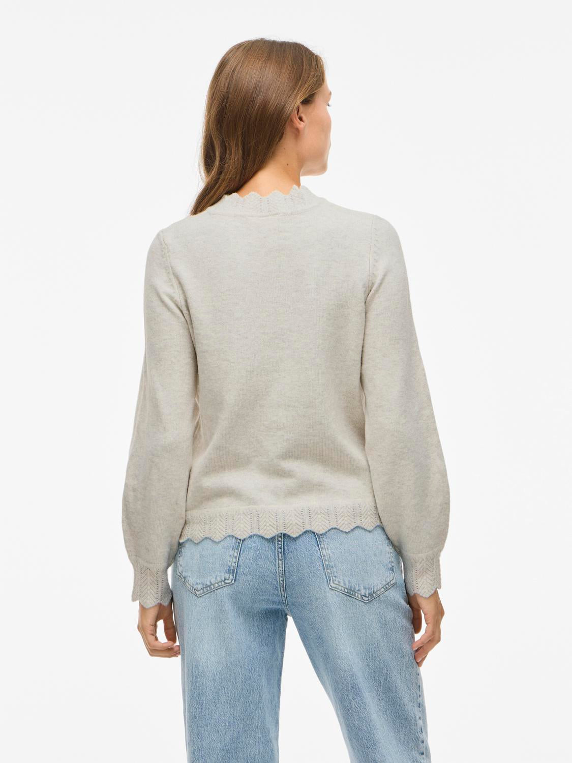 Vinikolina O-Neck L/S Knit Top