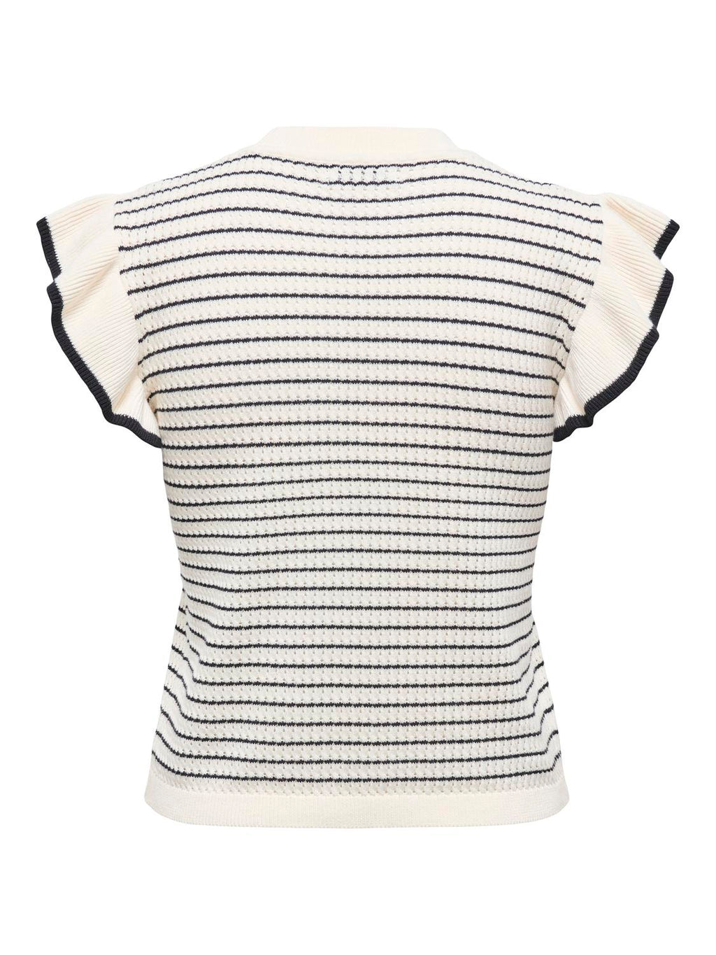 JDYCARICE FRILL PULLOVER KNIT CLOUD DANCER
