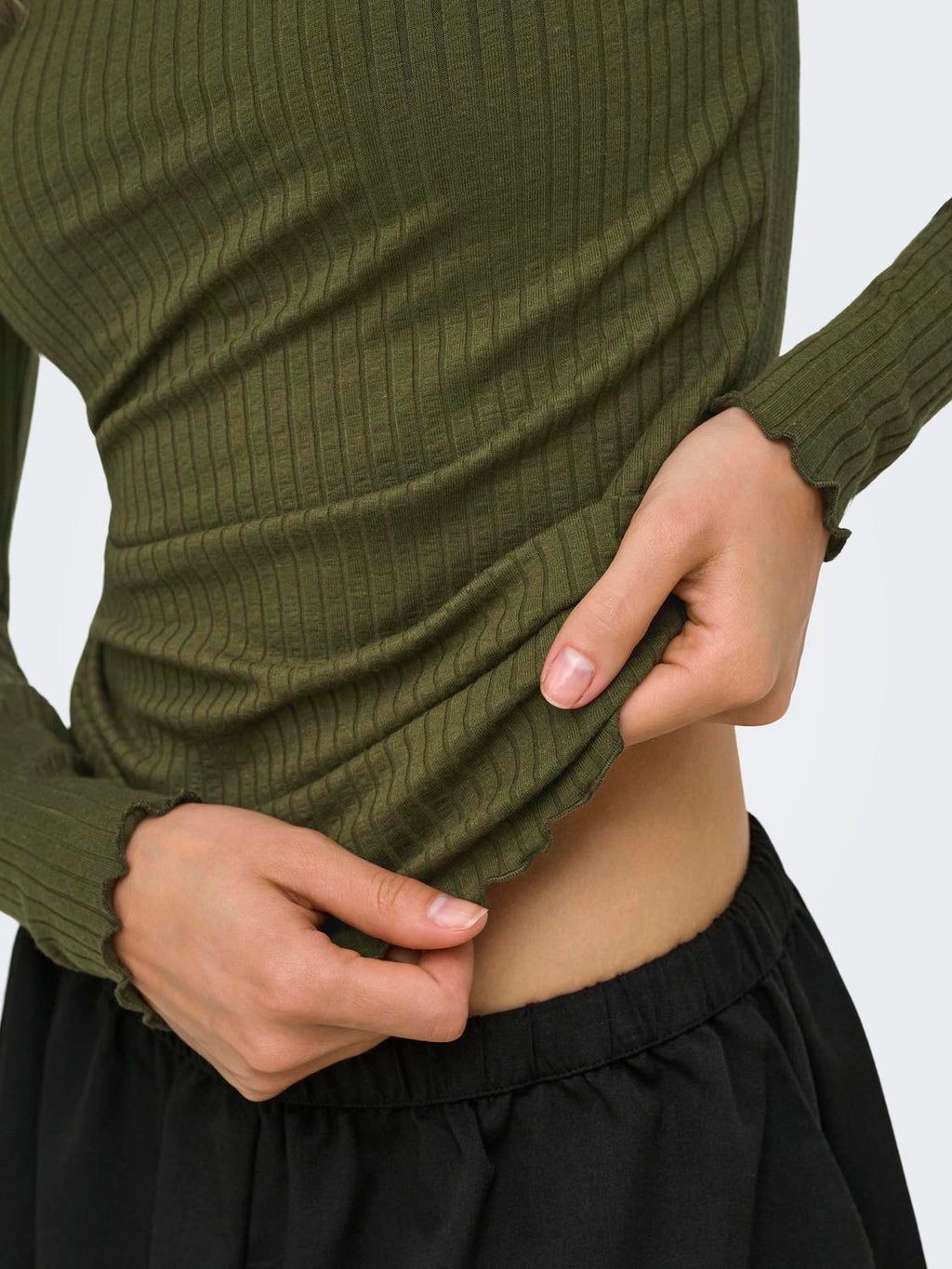 Jdyfransiska L/S Hi-Nck Top Jr