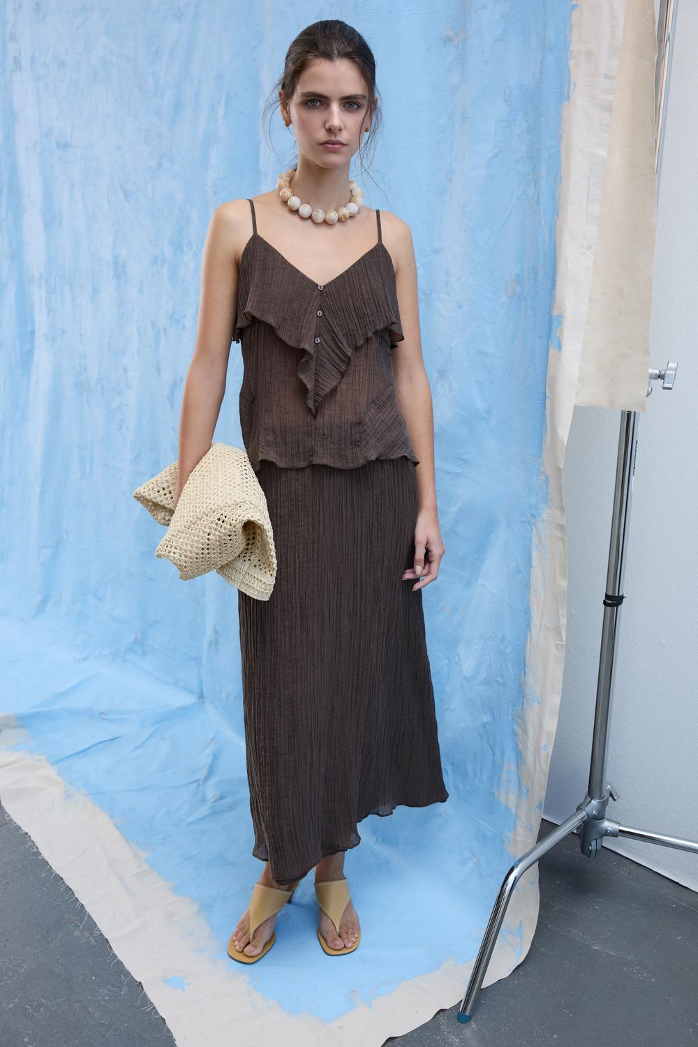 Vidanira Hw Midi Skirt/Bfs