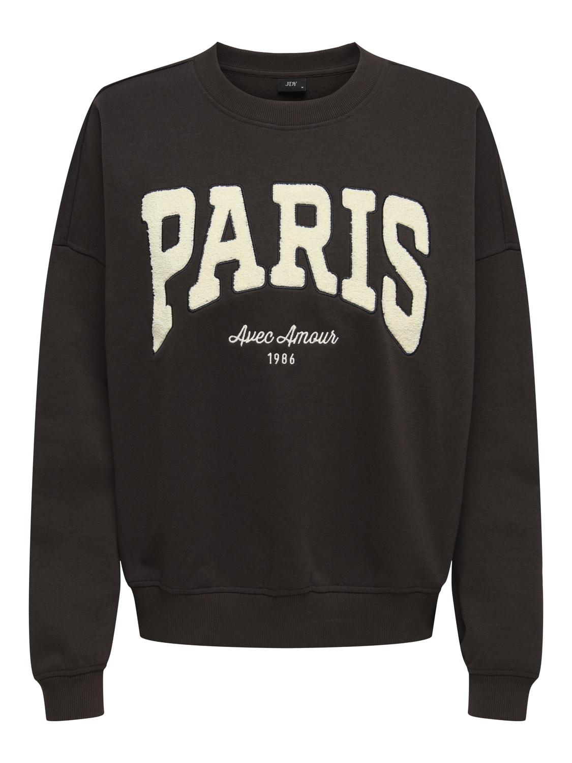 Jdymesa L/S O-Nk Emb Sweat