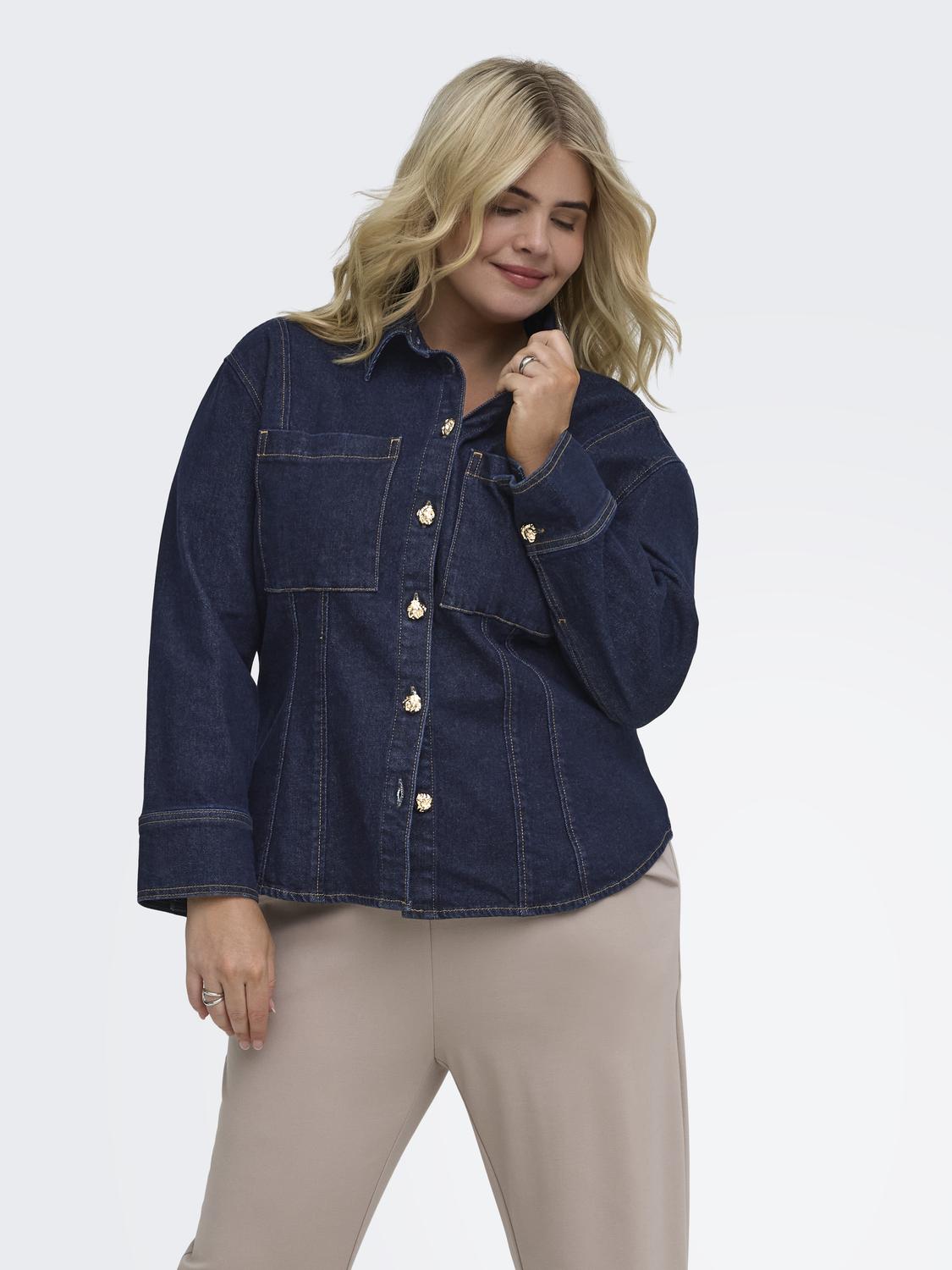 Carbelinda Fitted Dnm Shirt