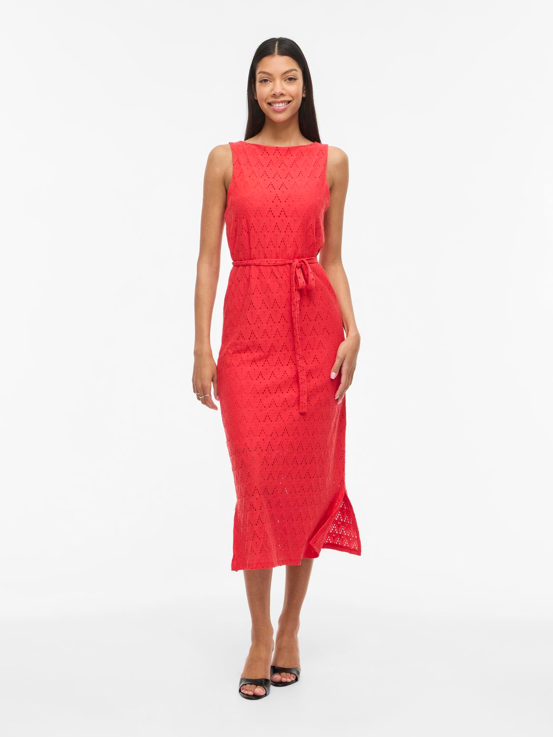 Viamalina S/L Midi Dress/Vol/P