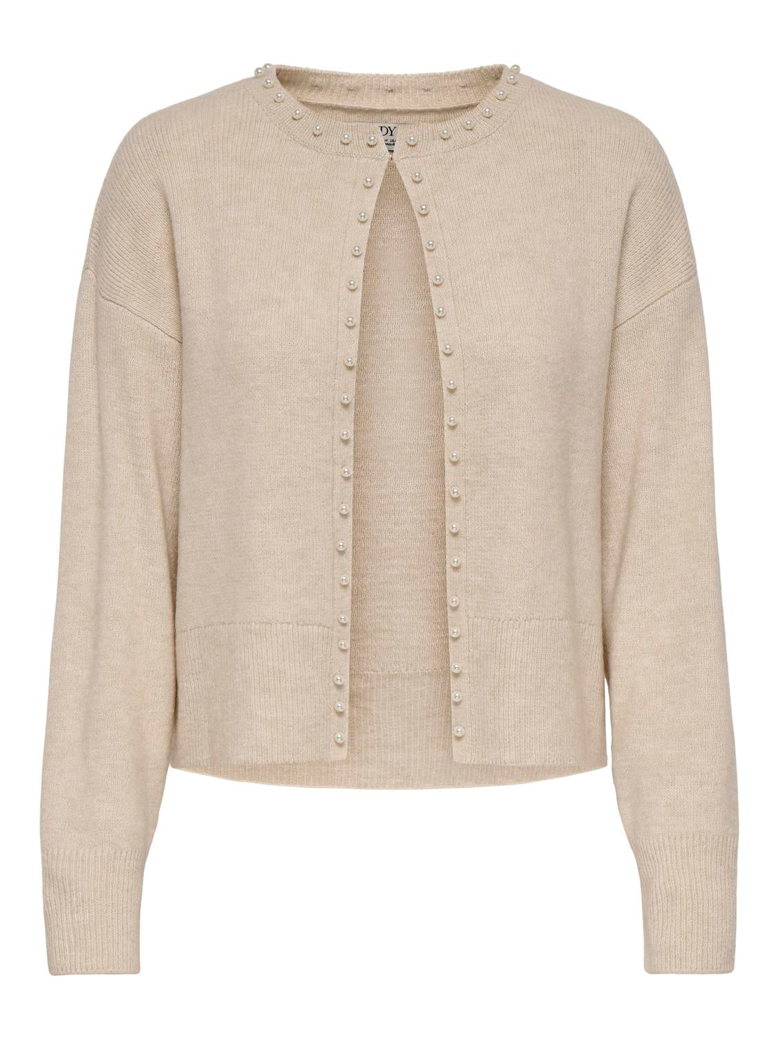 Jdyemmali L/S Onebutton Pearl