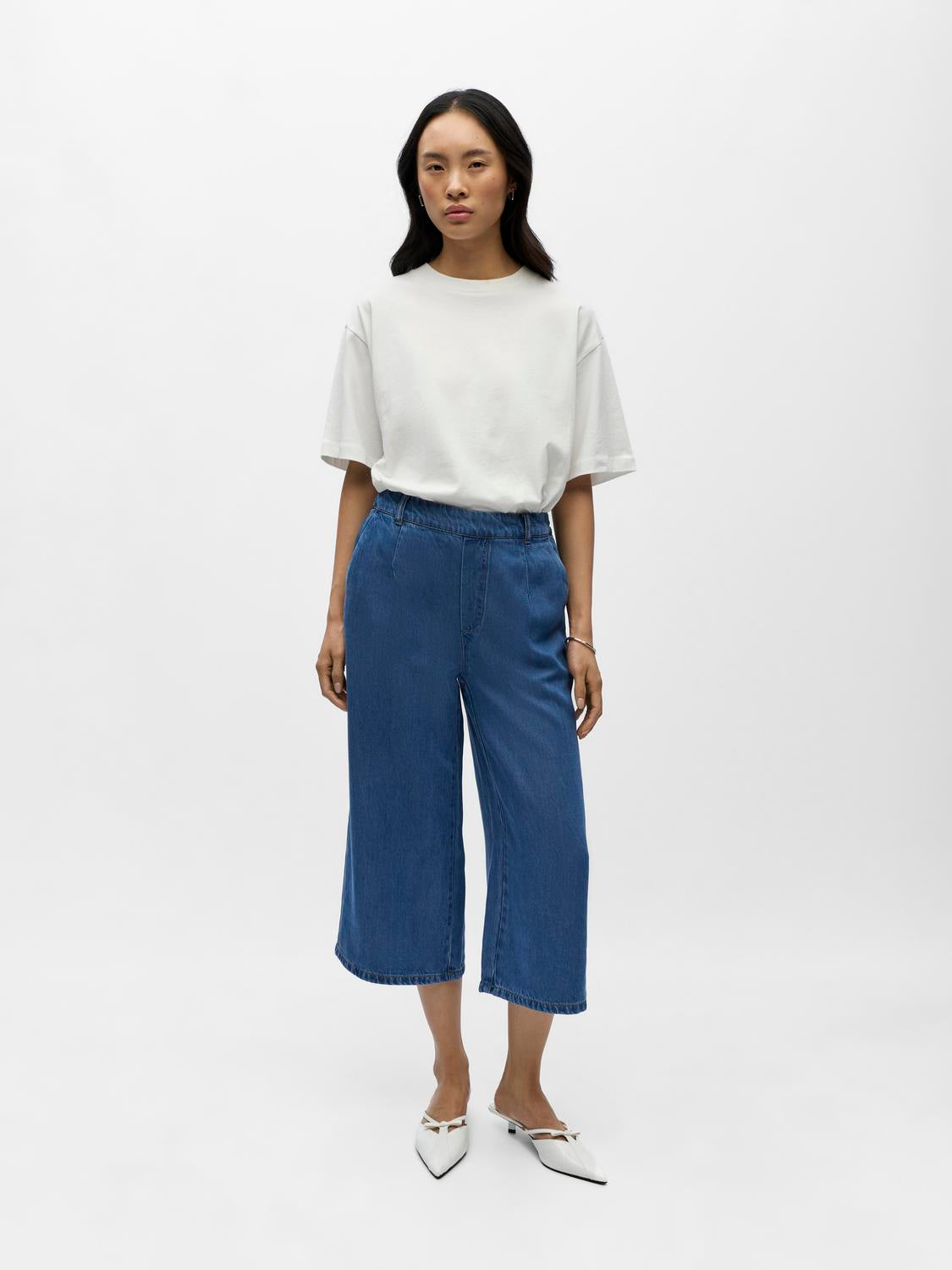 OBJFRAME MW CULOTTE PANT