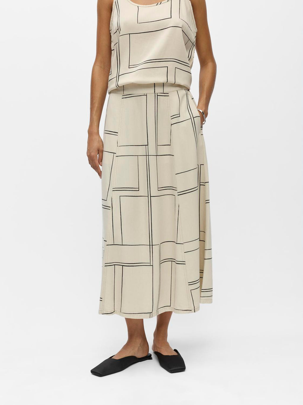 Objframe Mw Denim Skirt