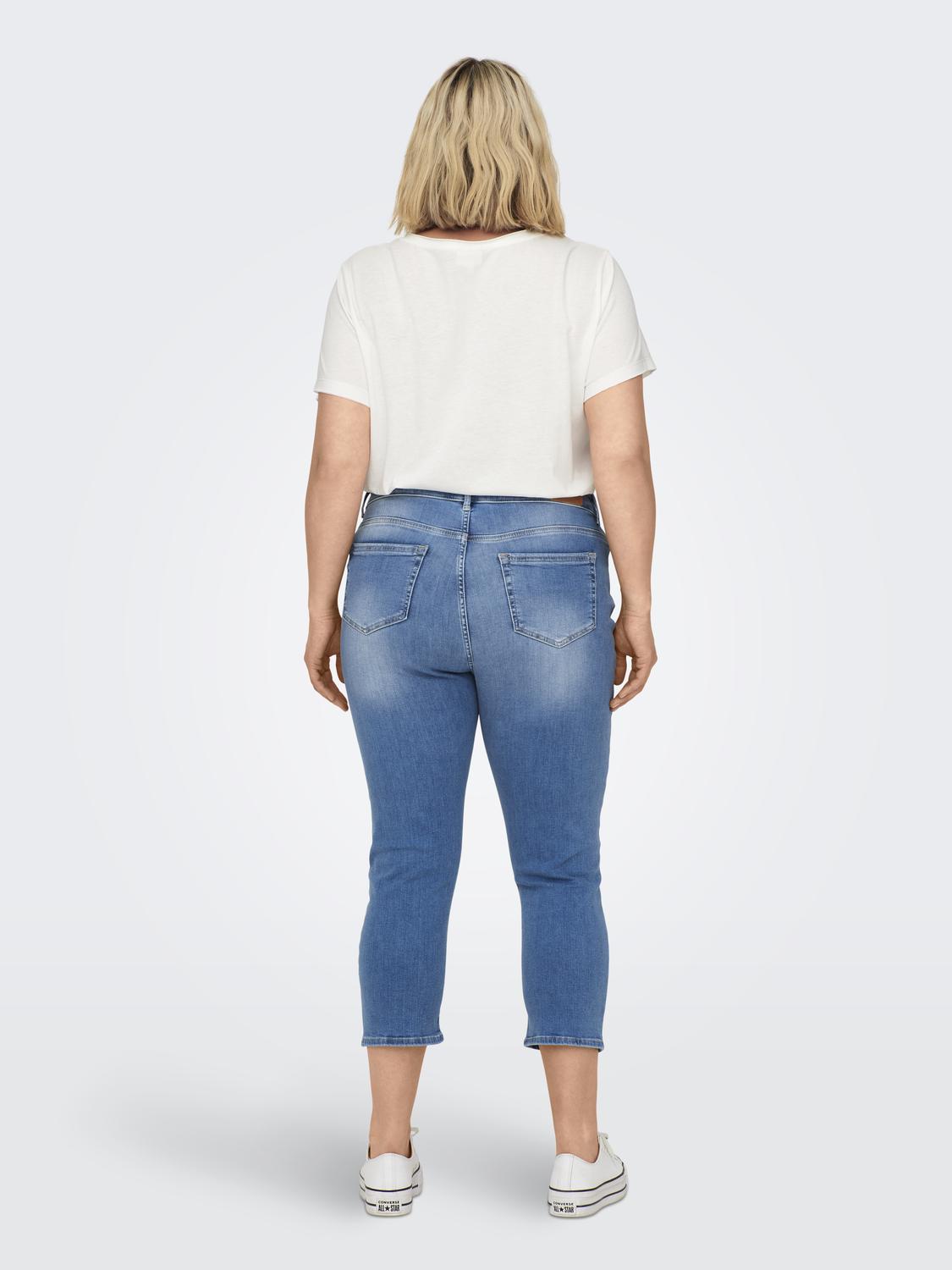 CARWILLY DENIM CAPRI PLUS