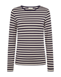 FQLIANA - LANGÆRMET T-SHIRT - LILLA