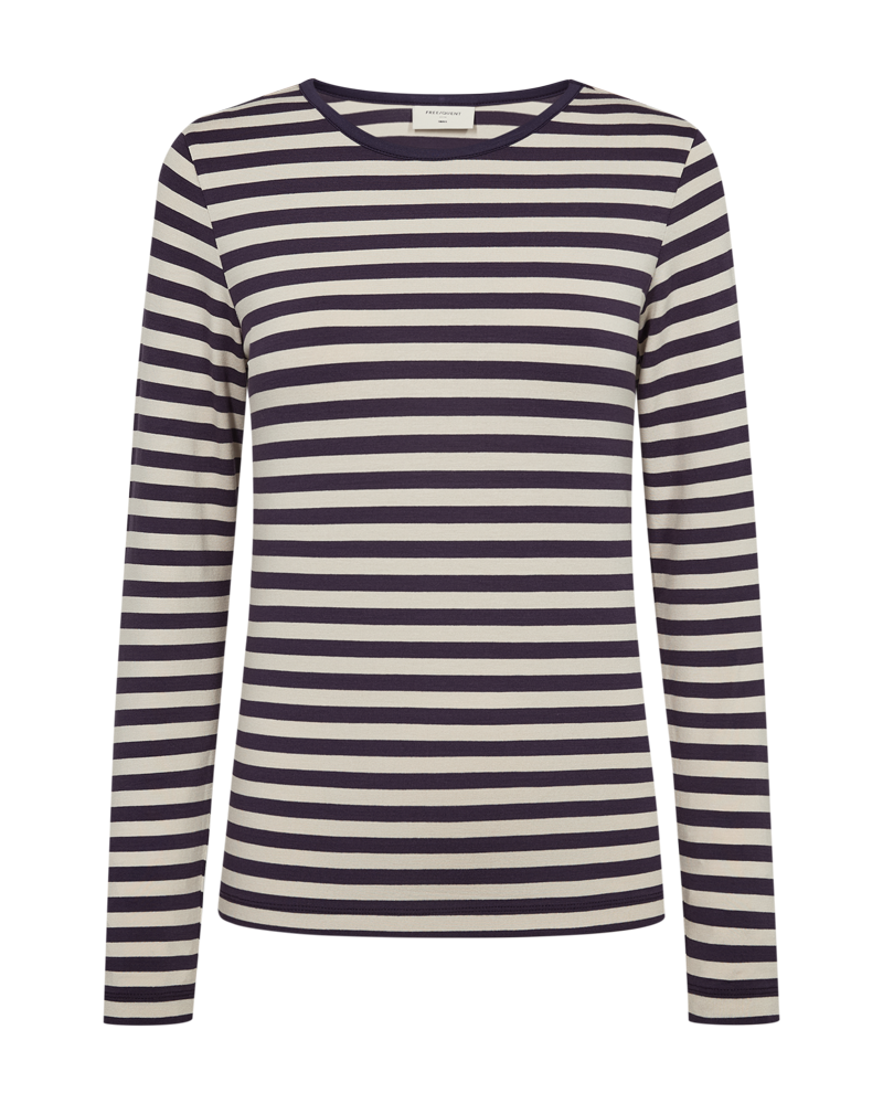 FQLIANA - LANGÆRMET T-SHIRT - LILLA