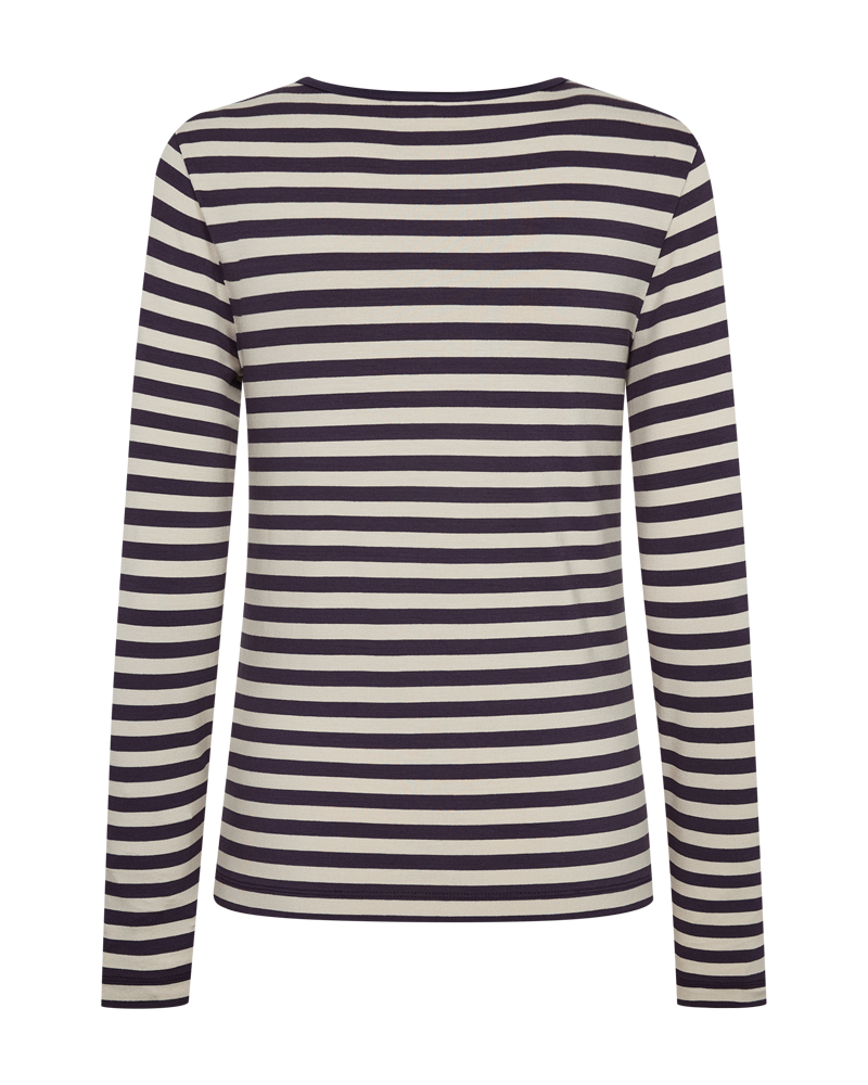 FQLIANA - LANGÆRMET T-SHIRT - LILLA