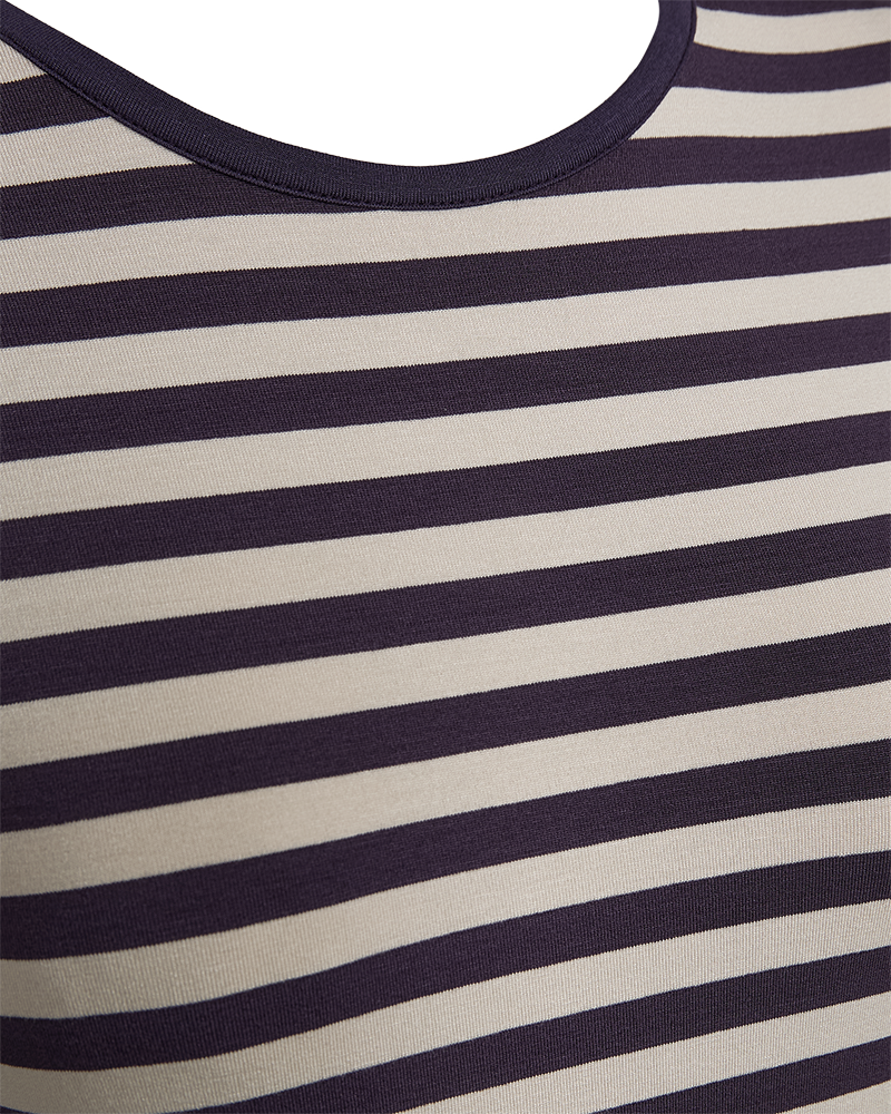 FQLIANA - LANGÆRMET T-SHIRT - LILLA