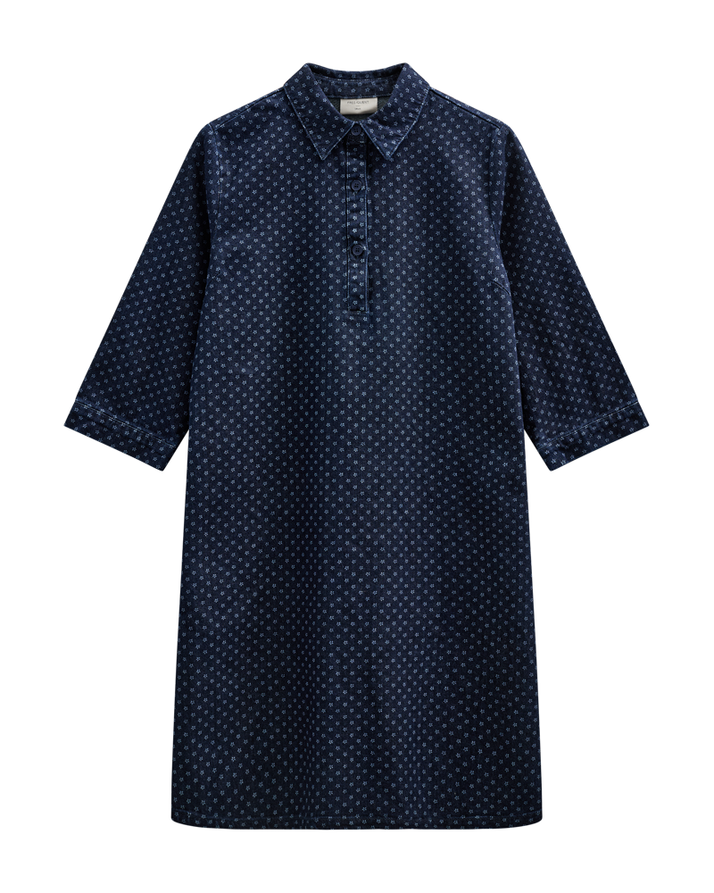 FQRINNA Kjole flower denim