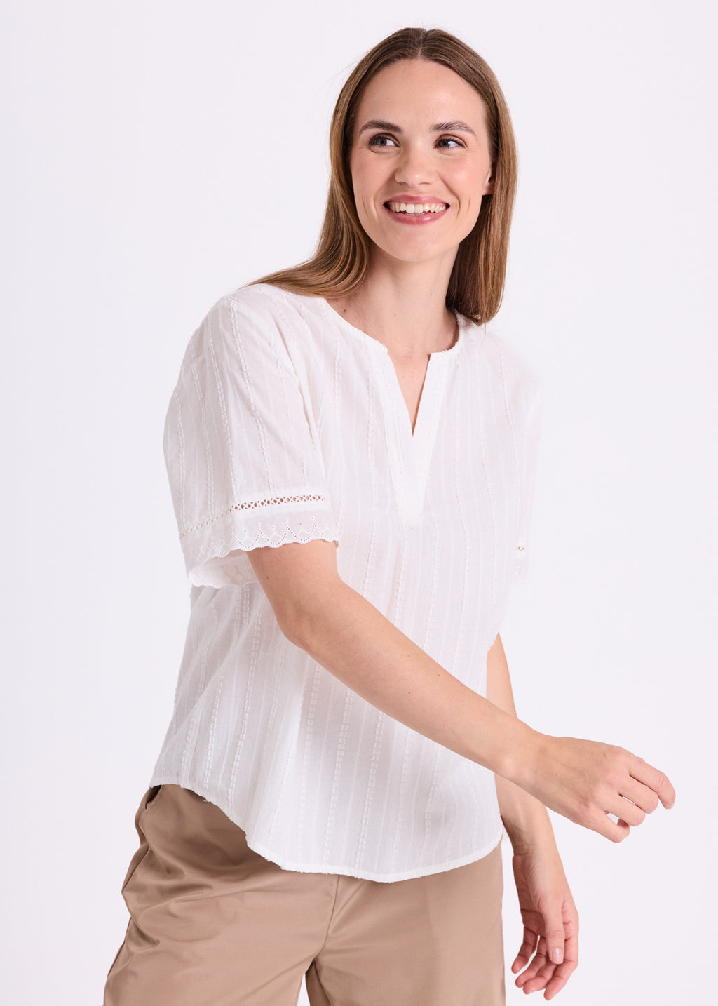 FQANE-BLOUSE STAR OFF WHITE BL