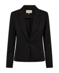 FQNANNI - FIGURSYET BLAZER - SORT