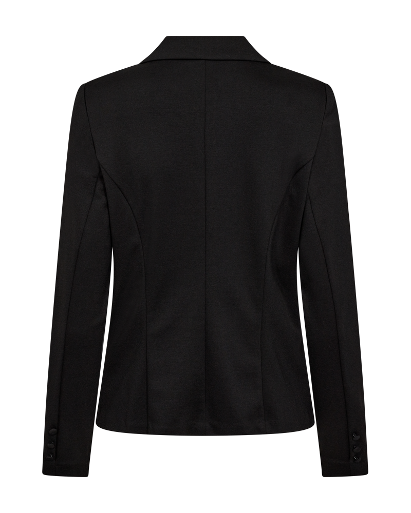 FQNANNI - FIGURSYET BLAZER - SORT