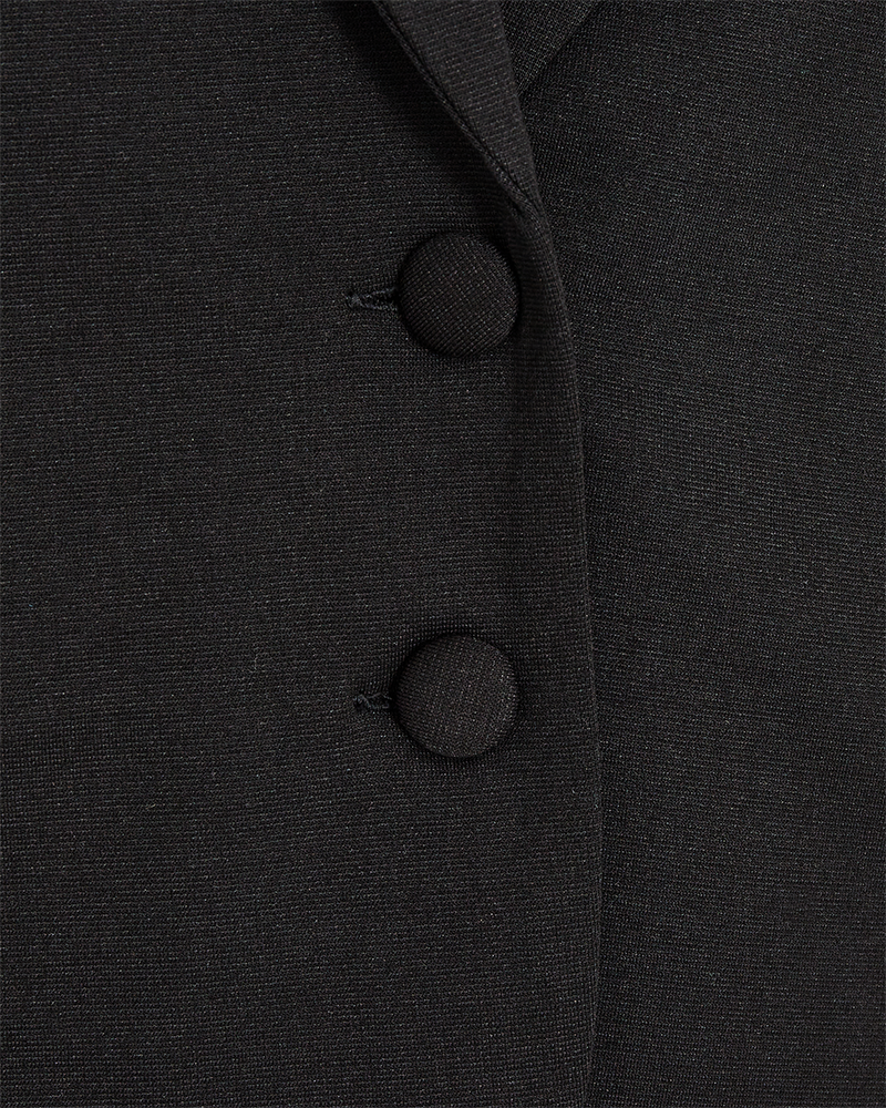 FQNANNI - FIGURSYET BLAZER - SORT