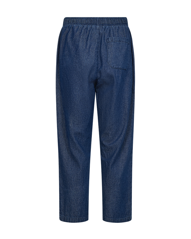 FQESRONDA PANTS DARK BLUE DENIM