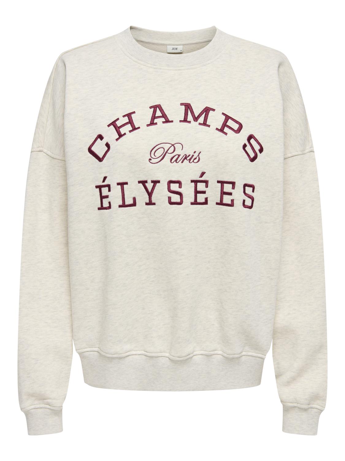 Jdymesa L/S O-Nk Emb Sweat
