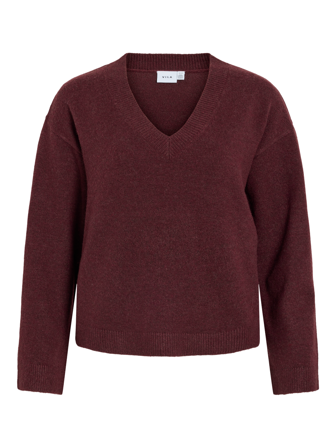 ViligaV-Neck Knit Top