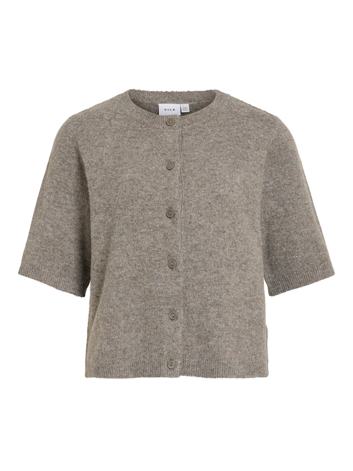 Viliga 2/4 O-Neck Knit Cardigan