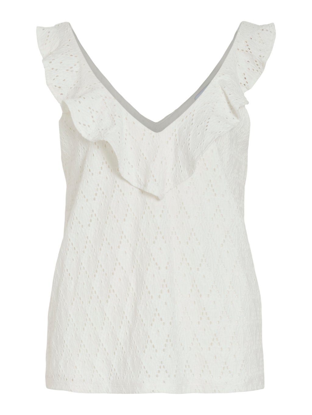 Viamalina V-Neck S/L Flounce