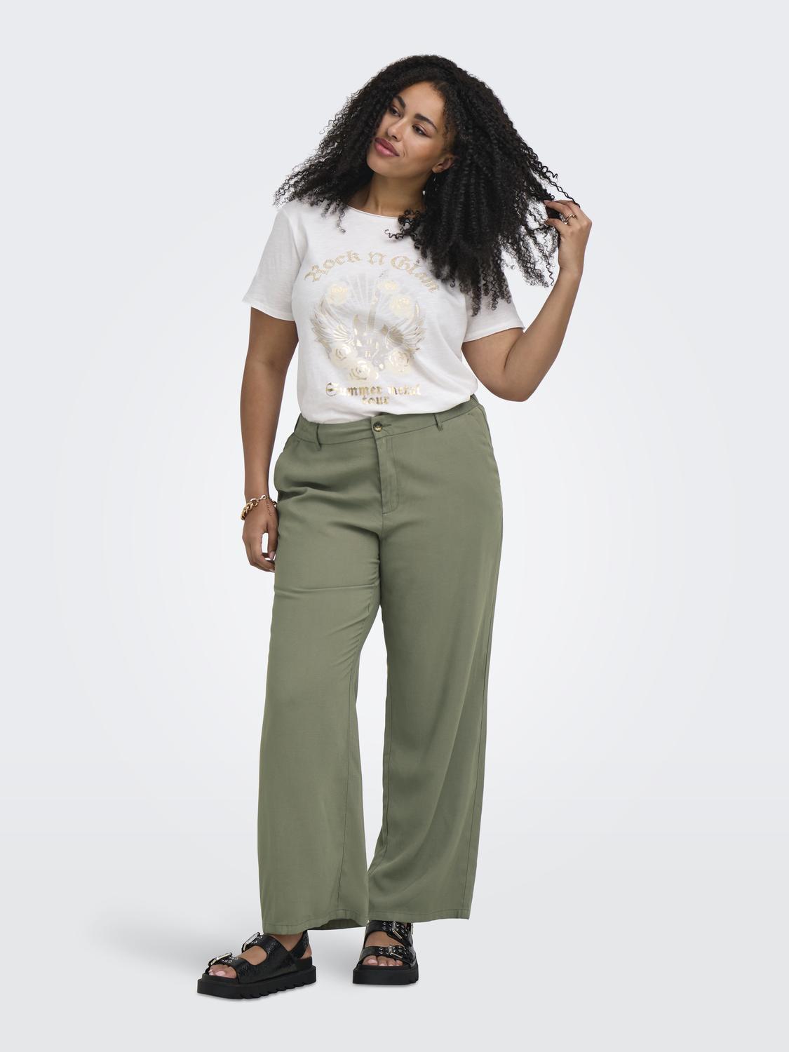 CARARIS LIFE HW STRAIGHT PANTS