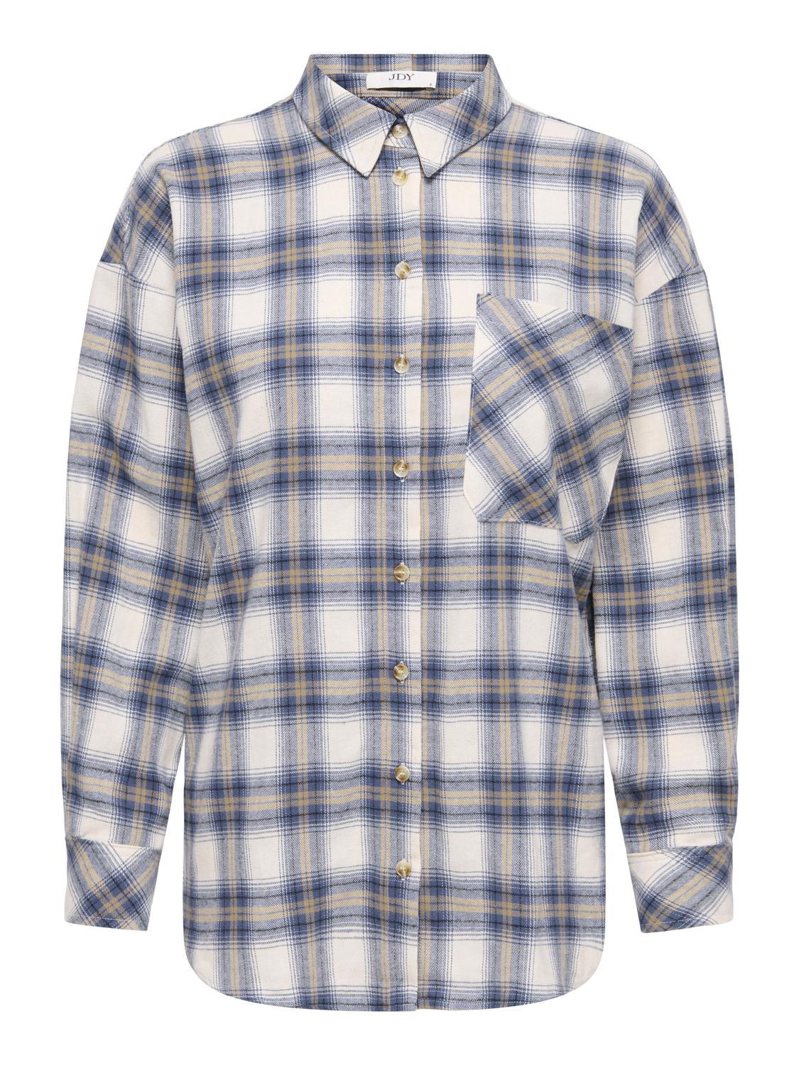 Jdymauve L/S Check Loose Shirt