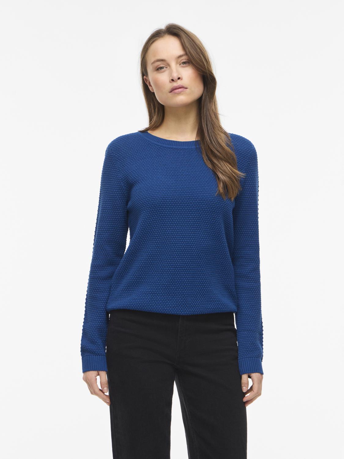 Vidalo O-Neck Knit Top