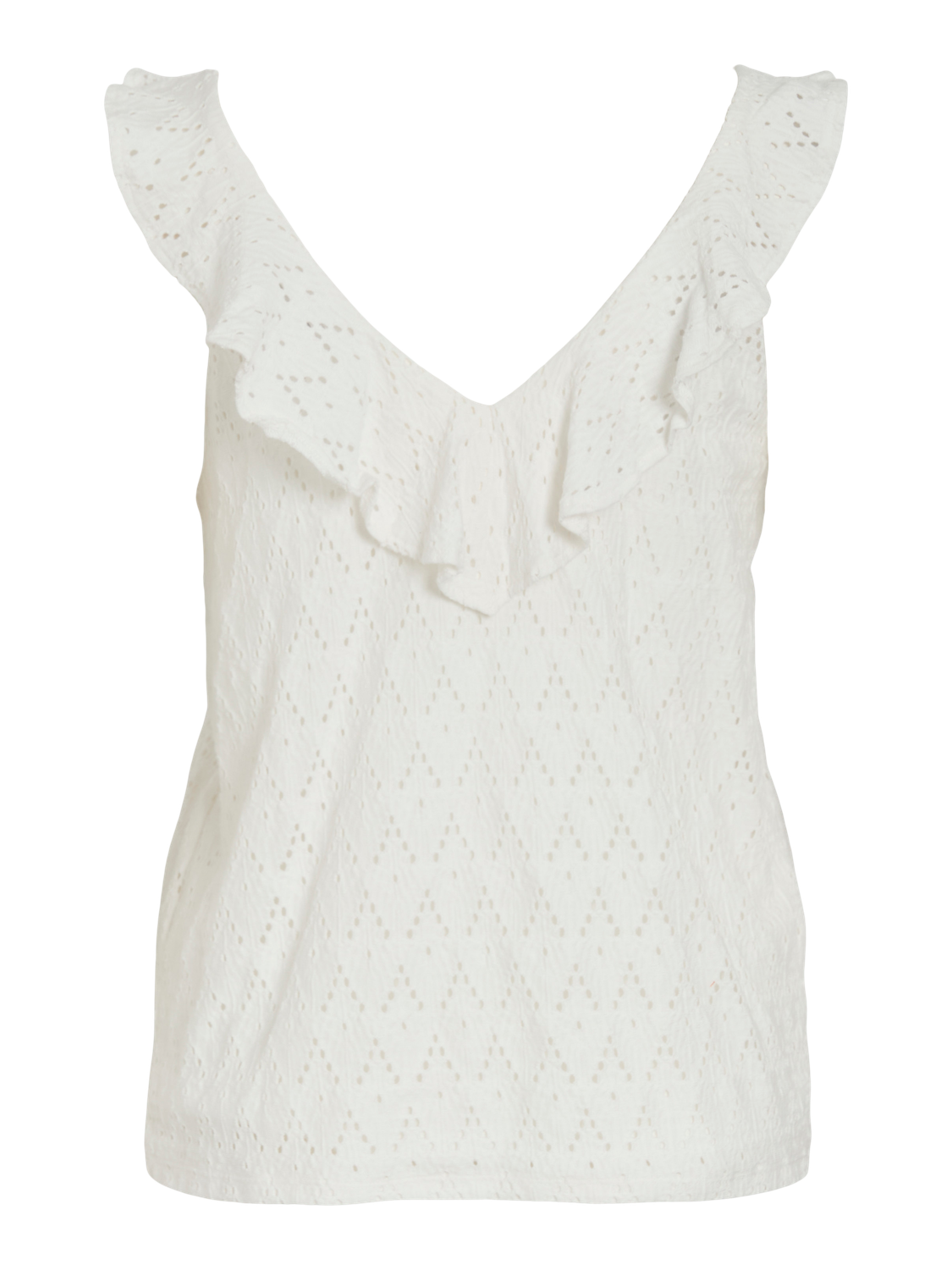 Viamalina V-Neck S/L Flounce