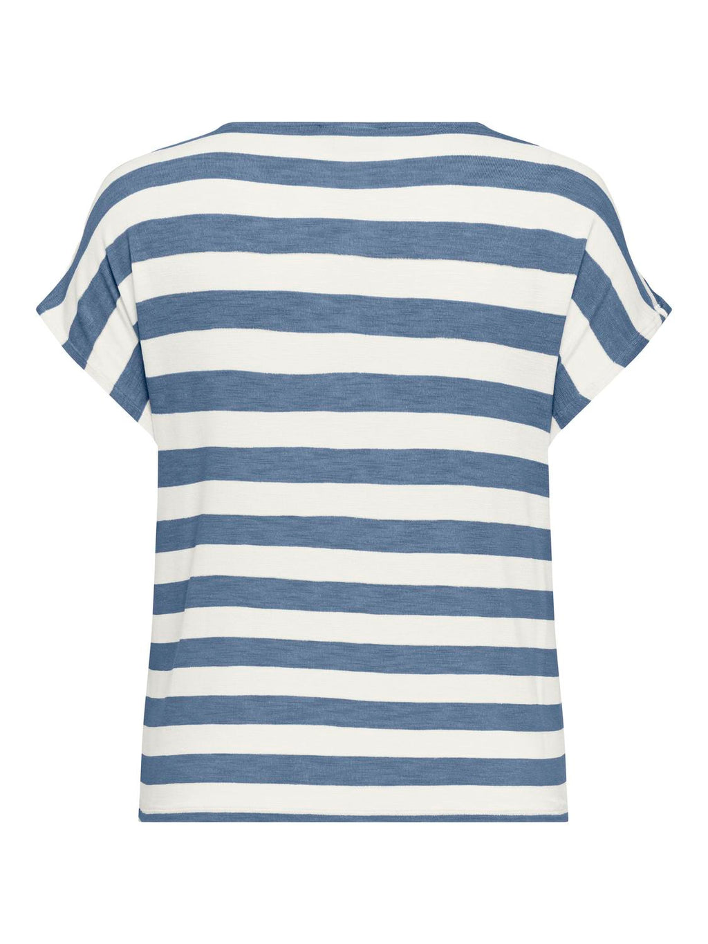CARLIRA LIFE S/S V-Neck Top - Infinity Blue