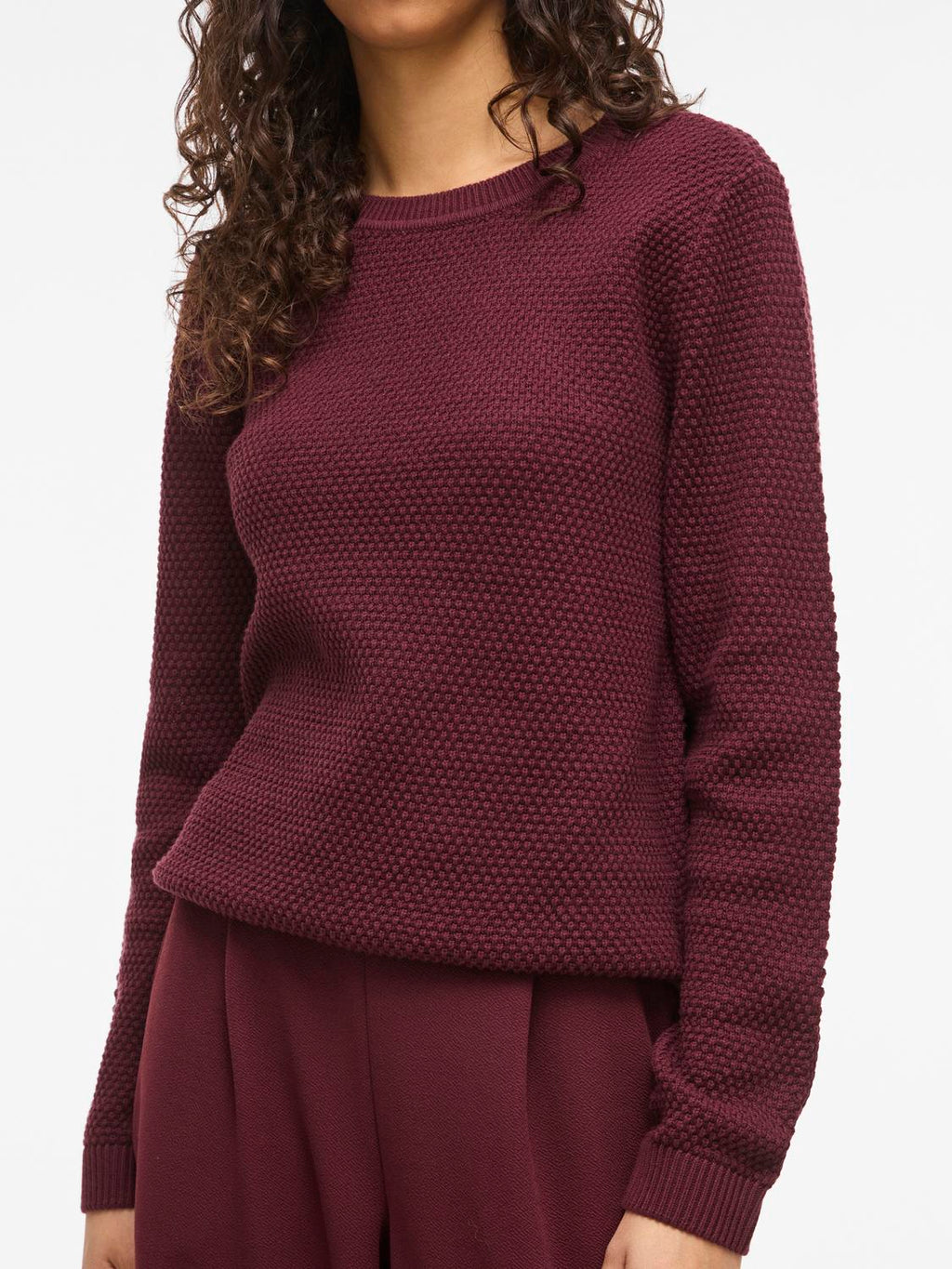 Vidalo O-Neck Knit Top