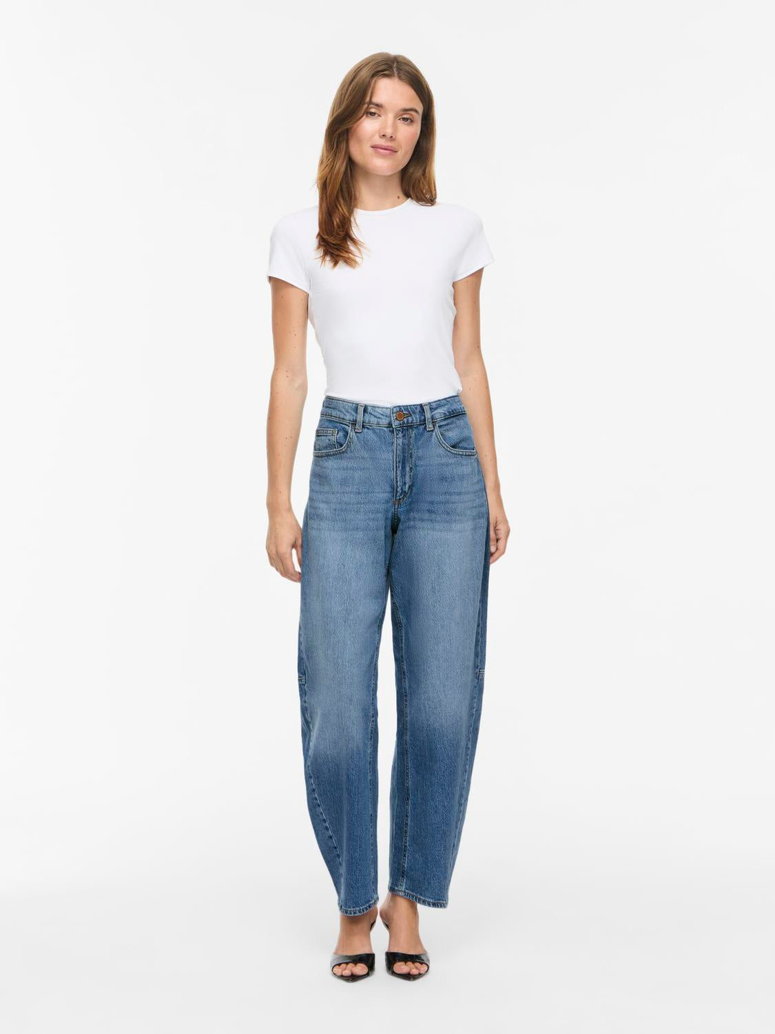 Vibrady Barrel Denim Jeans