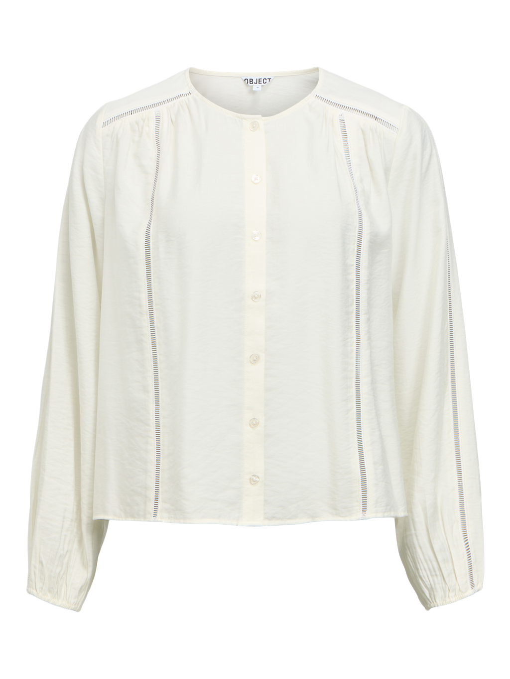 Objdana L/S Re O-Neck Top