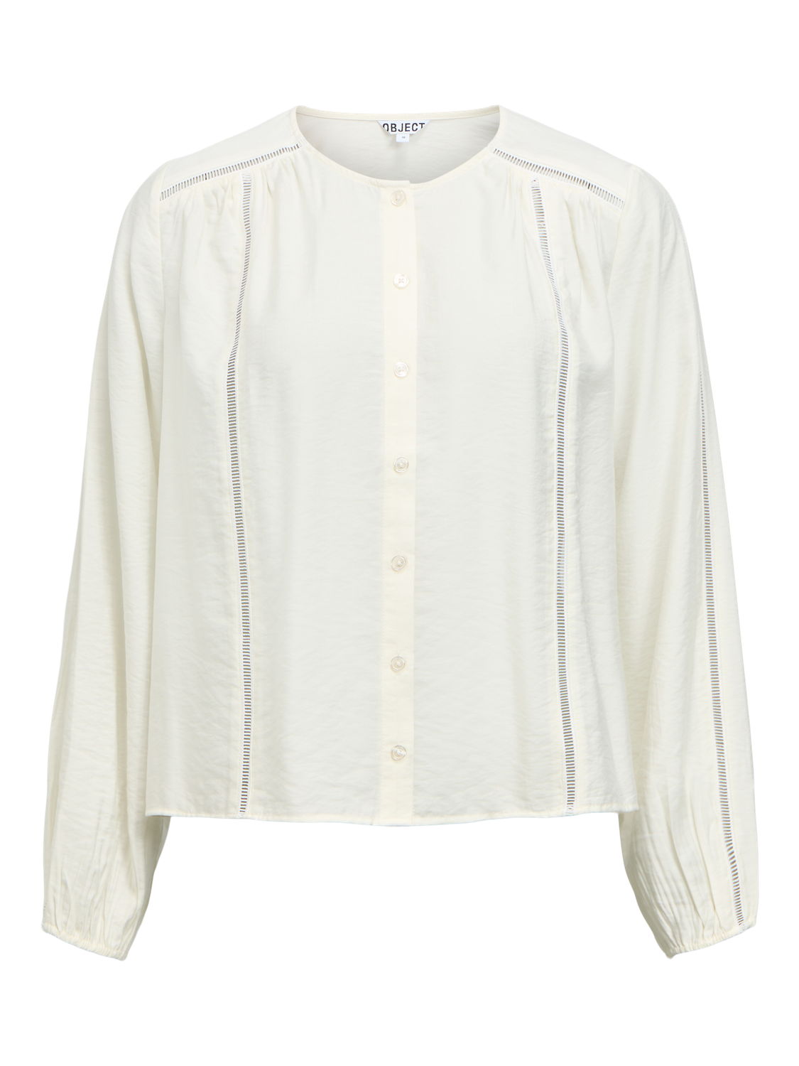 Objdana L/S Re O-Neck Top